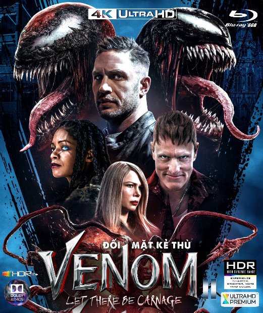 4KUHD-748. Venom II : Let There Be Carnage 2021 - Venom 2 : Đối Mặt KẻThù 4K-66G (TRUE-HD 7.1 DOLBY ATMOS - DOLBY VISION) USA